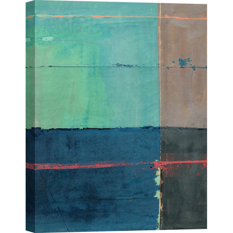 "Abstract Painting: Collective Spirit I" By Anne Munson, 80cm H x 60cm W x 4cm D