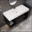 39.4"Floating Bathroom Vanities With Ceramic Sink And 2 Drawers-479878248