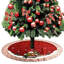 Tapis de Noël pour arbre de Noël avec père Noël