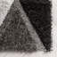 Cobina Holland Modern Geometric Black 3D Textured Thick & Soft Shag Rug-63453281