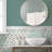 Hudson Rhombus 10-1/4 In. X 11-3/4 In. Porcelain Mosaic Tile