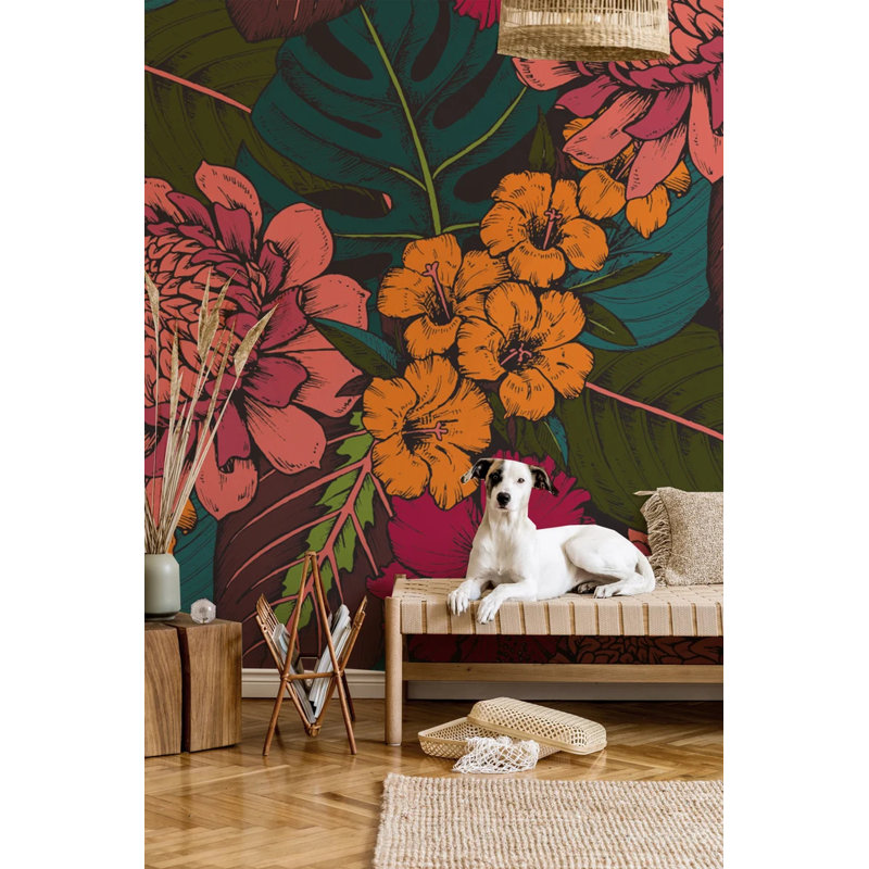 Botanic Bloom Bash, 138" L x 106" W