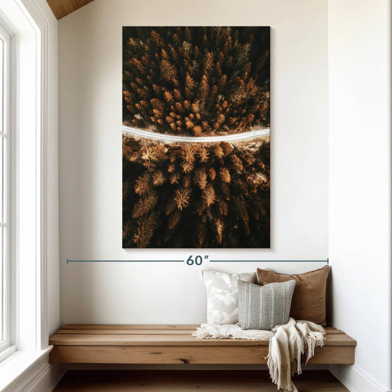 Forêt d'automne Alvord, H 51 po x l 34 po
