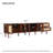 Modern TV Stand With App-Controlled LED Lights, Rattan Design, And Smart Storage For Tvs Up To 80 Inches