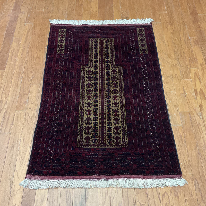 Handmade Balouchi Wool Rug