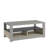 Modern Coffee Table with Wall-Mount Option, Grey & Travertine Color, 35.4 x 14.6 x 14.6 inches | 100% Melamine Coated Particle Board, Thickness: 0.7 inches | Numerous Shelves for Storage & Style, Elegant Design-871558746