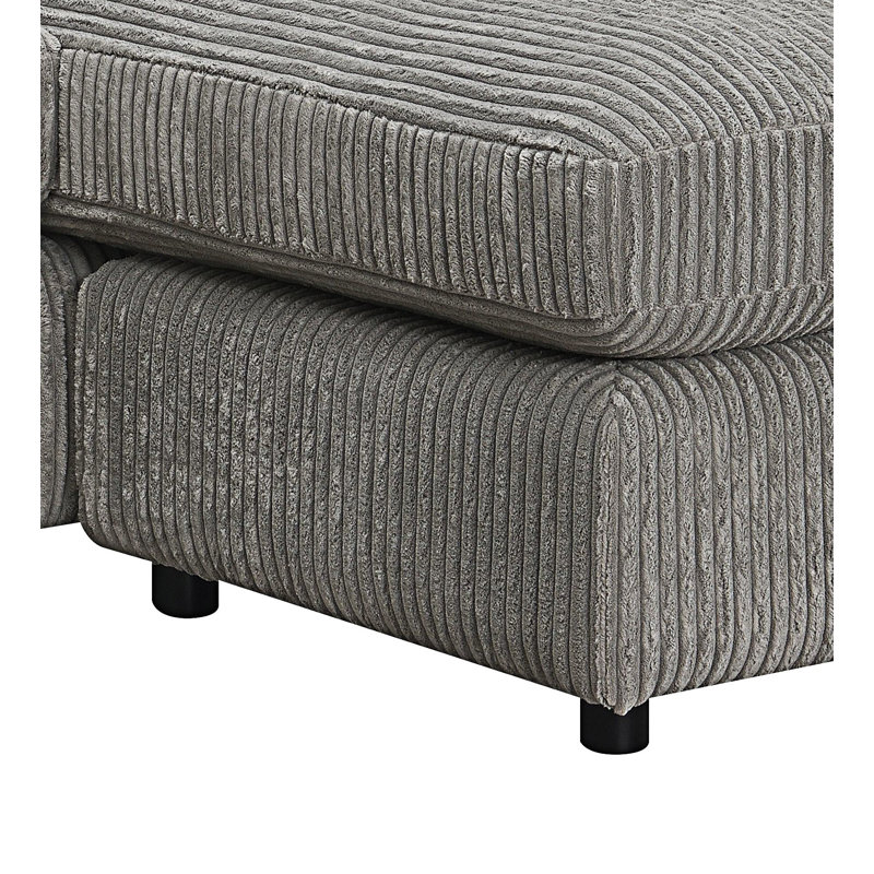 Canapé modulaire réversible avec coussins