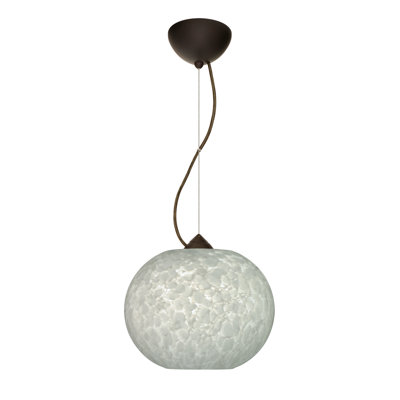 Luminaire sphère suspendu 1 lumières simple Luna