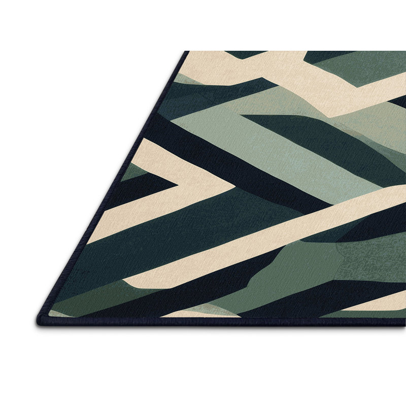 Tranquil Glow Rug, Square 3'