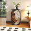 Armoire de rangement de salon en bois massif