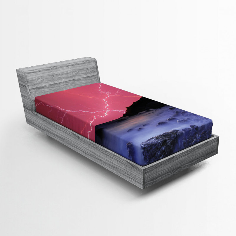 Microfiber Fitted Sheet, Twin Fitted Sheet