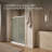 Revel 59.62'' x 70'' Double Sliding Shower Door with CleanCoat Technology-14674403-69281859