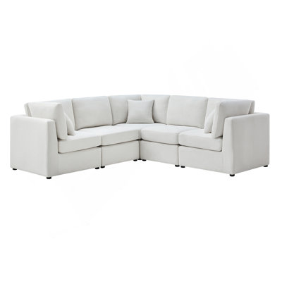 Chauncy 5-PC Sectional - Ivory
