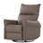 270° Power Glider  Swivel Rocker Recliner Chair With Dual USB Ports For Adults-759077532