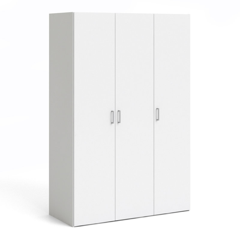 Cassandry 3 Door Manufactured Wood Wardrobe