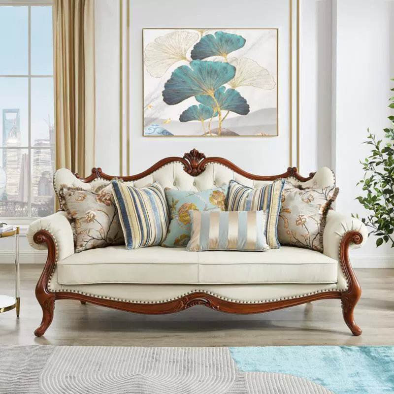 Modern Minimalist Creative Sofa, Beige