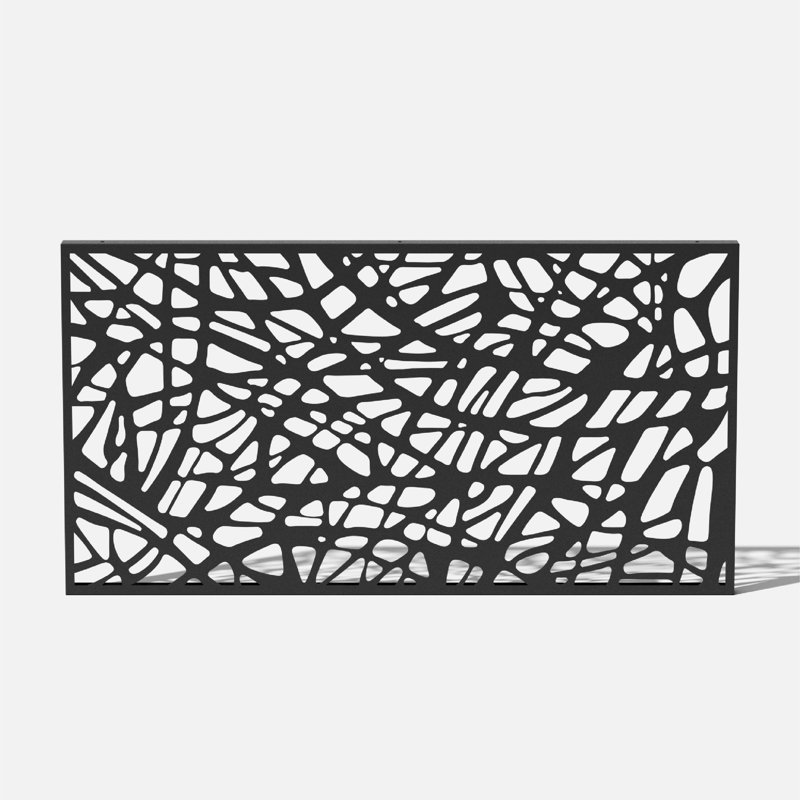 Panneau d'écran en plastique noir Screen Series