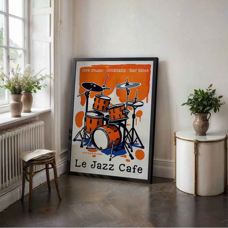 Élégante peinture murale encadrée en panneau de fibres à densité moyenne, 21,7 po x 29,5 po | 100% panneau de fibres à densité moyenne (épaisseur: 0,8 po) et cadre en plastique durable | Parfait pour le salon, la chambre à coucher et le bureau | Décoration élégante et accrocheuse