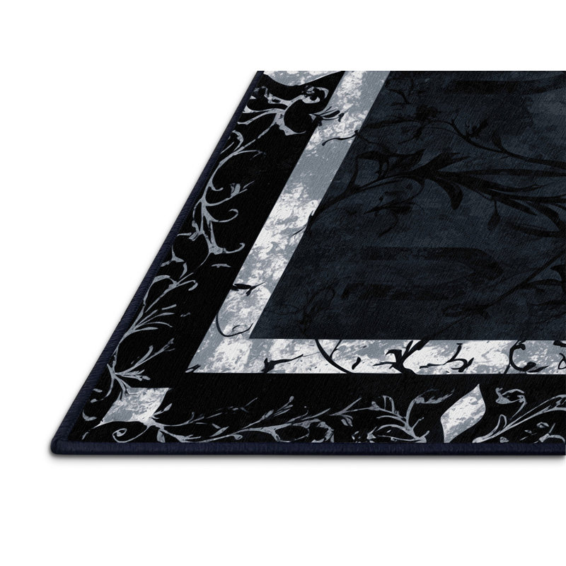 Granite Bloom Rug, Square 3'