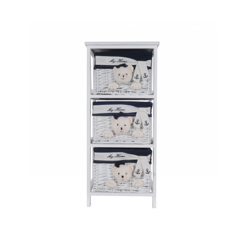 Commode décorative 3 tiroirs Stehouse