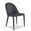 Chaise de salle à manger 2 pièces en cuir