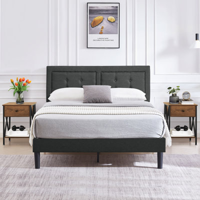 Kempst Steel Piece Bedroom Set