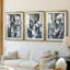 ABSTRACT Series CDL XXXIV - Impression sur mesure de qualité supérieure avec mat - 3 pièces-672935544-672935557