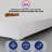 15" Premium Velvet Material Box Spring/Bed Frame With Headboard, Durable & Stylish Silver Metal Legs-992275083-992275085