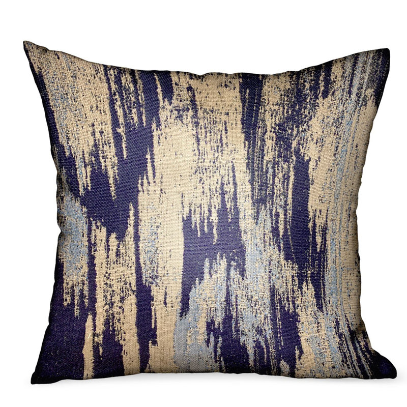 Ocean Avalanche Square Indoor/Outdoor Pillow Cover & Insert, Rectangle 12"H x 20"W