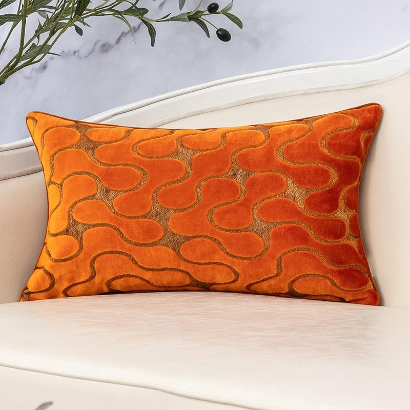 Housse de coussin Orange