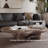 48.4 Inch Modern Cloud-Shaped Walnut Coffee Table for Living Room or Home Office-1269163503
