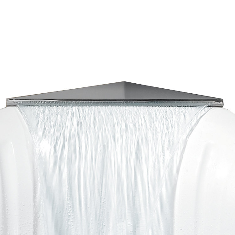 Robinet de baignoire tourbillon 59 po x 59 po avec robinet cascade