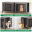 Cage pour animaux de grande taille avec séparateur-2063728487-2073475283