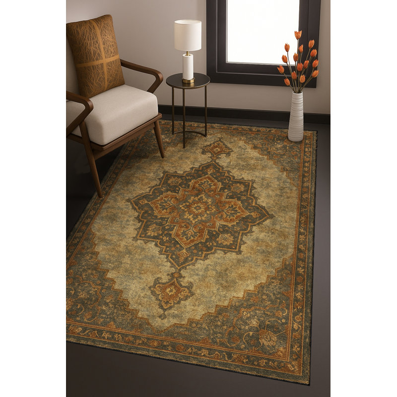 Tapis beige tissé traditionnel Mosso, 2'6" x 9'10"