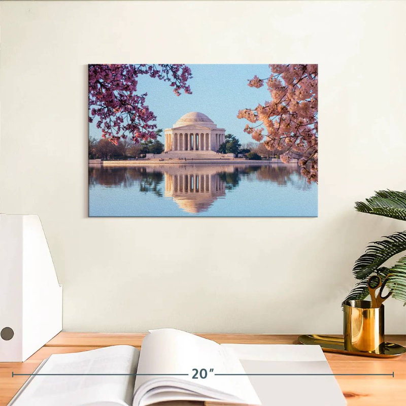 Historic Jefferson Memorial, 8" H x 12" W