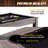Barrington Billiards Monteray 3-in-1 Combination Table includes 7’ Billiard Table, Table Tennis and Dining Top with Game Accessories & Rolling Storage Caddy-104411238