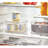 iDesign Crisp Plastic Refrigerator and Pantry Bin, Modular Stacking Food Storage, BPA Free, 6.32" x 6.32" x 3.76", Clear