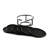 Flex Stainless Steel Round 6 Piece Coaster Set With Holder-1257898265