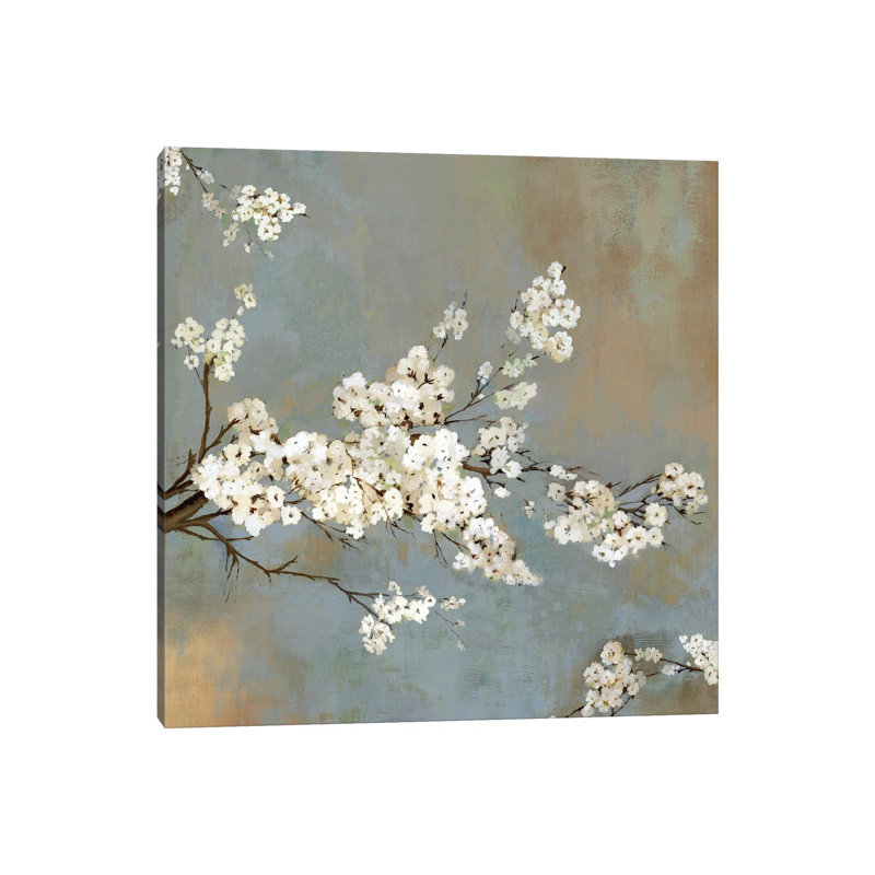 Ode To Spring II by Asia Jensen - Wrapped Canvas Painting, 30.48 cm H x 30.48 cm W