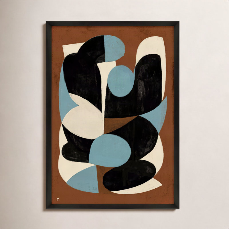 So What Painting by StudioM, Black Framed, 20" H x 14" W x 1.25" D