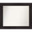 Furniture Espresso Bathroom Vanity Non-Beveled Wall Mirror-459971656