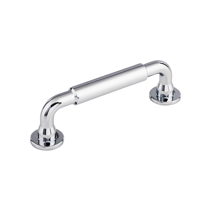 Lily Bar Pull, Polished Chrome, 3 3/4" Center to Center