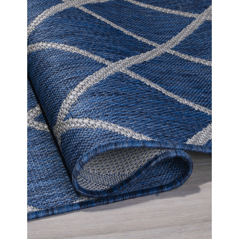 Moroccan Indoor / Outdoor Rug, Rectangle 5'4" x 7'6"