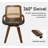 Gemi 23.2" W Faux Leather Upholstered Swivel Office Chair-882243842