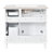 36" White Modern Bathroom Vanity With Ceramic Sink, Soft Close Doors, 4 Drawers For Storage, Elegant Design For Small Bathrooms(Old SKU:SV000025AAK)-463269917