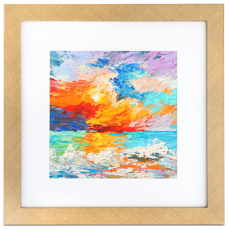 Mccown Gold Matte Picture Frame, 12" x 16"