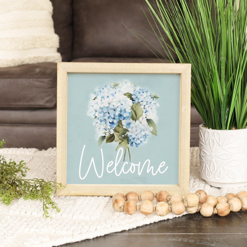 Hortensias Welcome, H 10 po x l 10 po