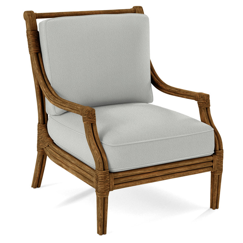 Fauteuil l 32 po Inveron, La Havane, Tissu performance bleu clair 0851-55