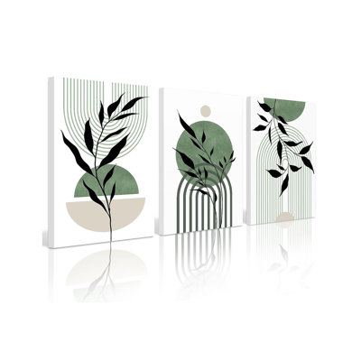 3 Piece Wrapped Canvas Wall Art