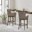 Gunther Swivel Upholstered Counter Stool with Solid Wood Frame-275241755-275241758